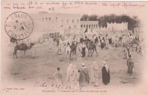 ouagla- fantasia sur la place du bureau arabe