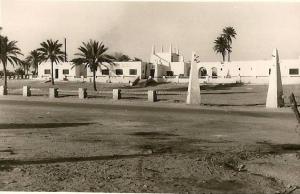 24sc   ALGERIE OUARGLA PHOTO ORIGINALE HOTEL TRANSATLANTIQUE