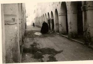 24sc   ALGERIE OUARGLA PHOTO ORIGINALE UNE RUE