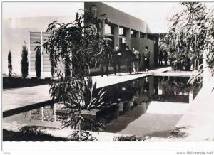 HASSI - MESSAOUD  C.F.P.  JARDINS  ET  BASSINS  AUX  ABORDS  DU  BAR  -  ANIMATION  -  PHOTO  -  FG