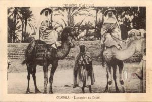 CPA - Ouargla - Excursion au désert