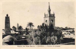 ALGERIE  OUARGLA  Clocher et minarets  ..... ( Ref FA1205 )