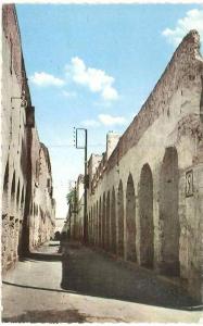 CPSM Algérie - Ouargla - La Rue Rivoli