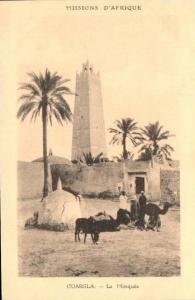 ALGERIE MISSIONS D'AFRIQUE OUARGLA LA MOSQUEE ANIMEE PAS VOYAGEE