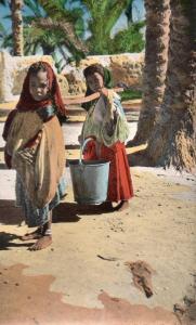 ALGERIE - OUARGLA - Porteuses d´eau