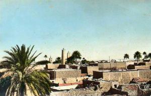 AFRIQUE. ALGERIE. OUARGLA. Vue Générale sur Les Mosquées. Carte Dentelée.