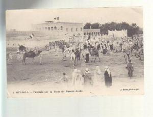 cpa, Ouargla , fantasia sur la place .... voyagé