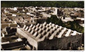 ALGERIE OUARGLA - Vue sur l'ancienne ville