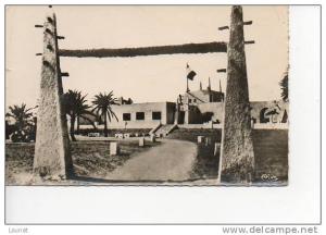 OUARGLA  Entrée de l'Hôtel Transatlantique