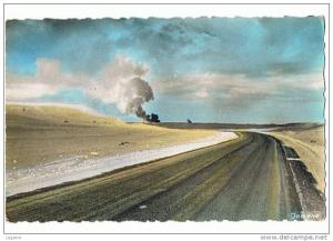 ALGERIE - OUARGLA - (Hassi-Messaoud ) Route de Ouargla à Maison Verte .