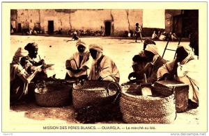 ALGERIE  OUARGLA    MARCHE AU BLE    unique