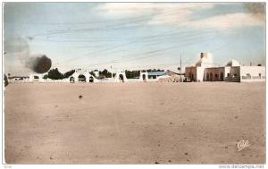CPSM . OUARGLA . LA POSTE ET LES PORTES CARBILLET