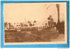 OUARGLA . HOTEL TRANSATLANTIQUE . VUE GENERALE