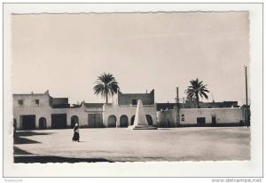 carte de ouargla ( sud contantinois ) place flatters et le monument