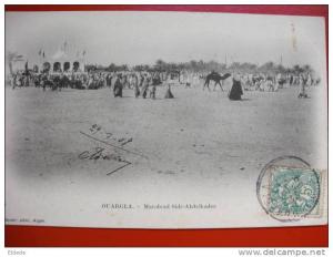 Ouargla 4 Marabout Sidi Abdelkader editeur geiser timbrée