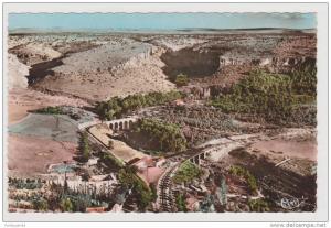 CPSM photo - Algérie - SAIDA (Oran) - Vue aérienne / générale, le Pont du Vieux Saïda