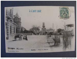 CPA Sud Oranais - Saïda (Algérie) - Place et Mairie
