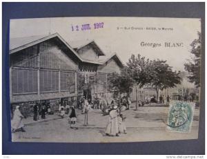 CPA Sud Oranais - Saïda (Algérie) - Le Marché