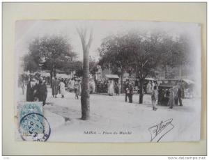 CPA - Saïda (Algérie) - Place du Marché