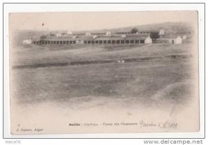 AFRIQUE - ALGERIE - SAIDA - Camp des Chasseurs