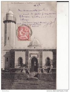 *** ALGERIE - SAÏDA  - La Mosquée *** CPA Voyagée en 1903  Edts GOUET