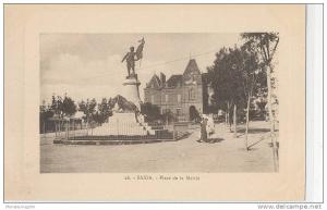 ALGERIE )) SAIDA   place de la mairie     N° 26 edit Motz