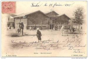 Saïda . Marché Couvert