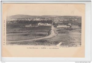 DZ - ALGERIEN, SAIDA Vue generale