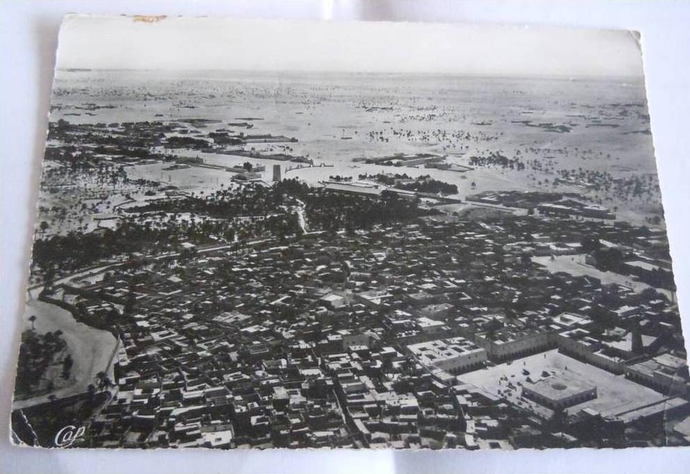 Ouargla, vue générale aérienne