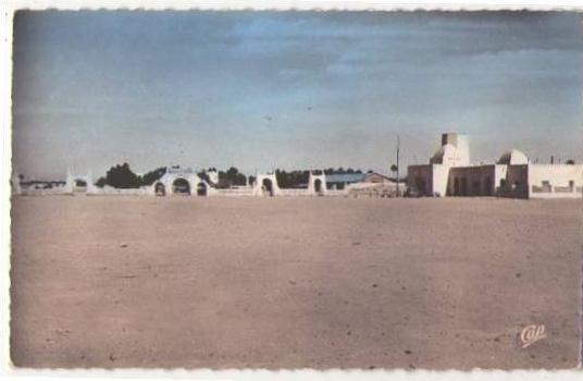 (Algérie) 166, Ouargla, CAP 1550, La Poste et les Portes Carbillet