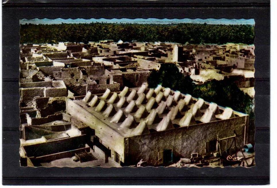 Algerie OUARGLA  oasis ancienne ville    107 JANSOL  éditions