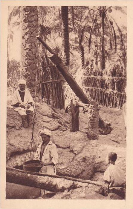 Algérie Ouargla - Puits à bascule