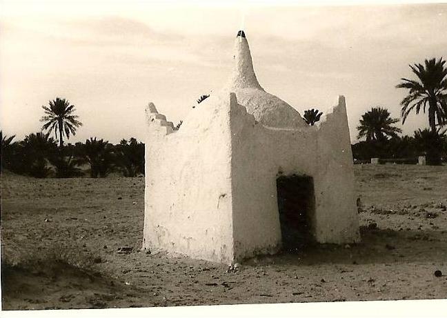 24sc   ALGERIE OUARGLA PHOTO ORIGINALE TOMBEAU DE MARABOUT
