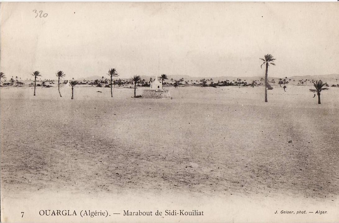 D320# ALGERIE OUARGLA MARABOUT DE SIDI KOUILIAT 1922