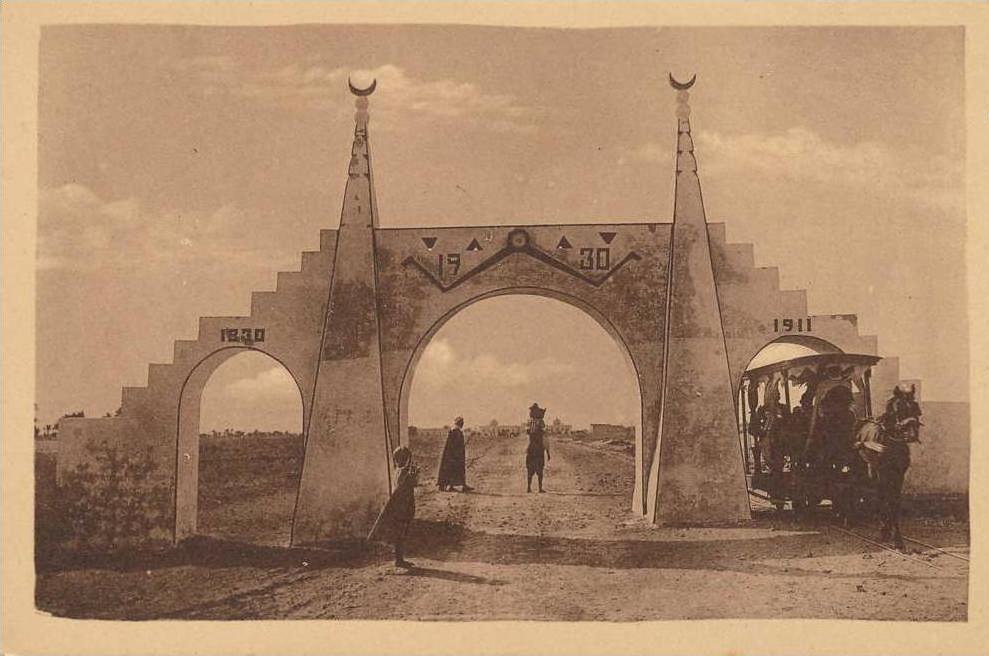 ALGÉRIE - OUARGLA - La Porte Carbillet