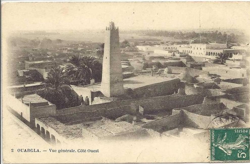 ALGERIE - Ouargla  Vue générale, côté Ouest