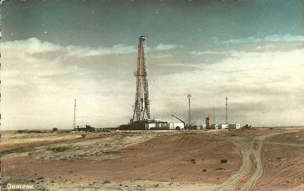 OUARGLA HASSI MESSAOUD 1206 A UNE SONDE IDECO SUPER 7 11 DE LA C F P A