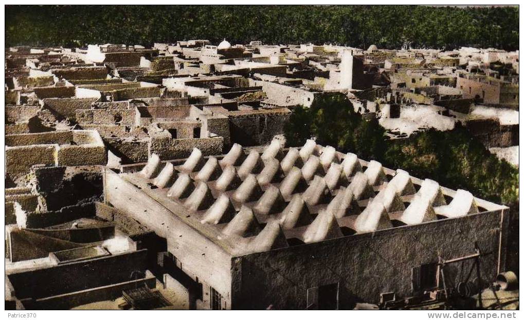ALGERIE OUARGLA - Vue sur l'ancienne ville