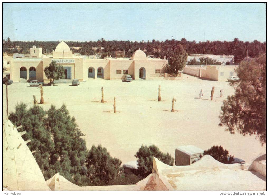 CPA  - COULEURS ET LUMIERE D'ALGERIE  OUARGLA - LA POSTE