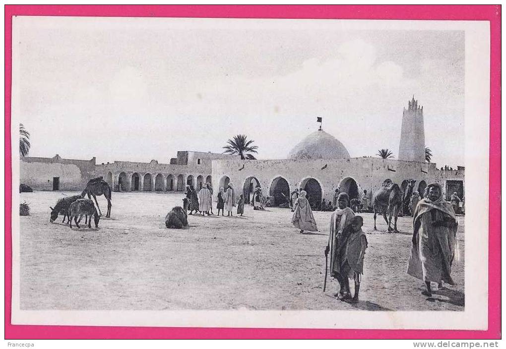 1911 - ALGERIE - OUARGLA -  Place du Marché