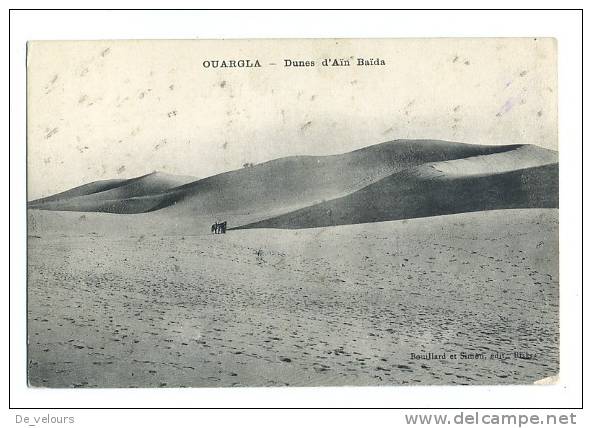 Algerie. Ouargla. Dunes d'Ain Baida