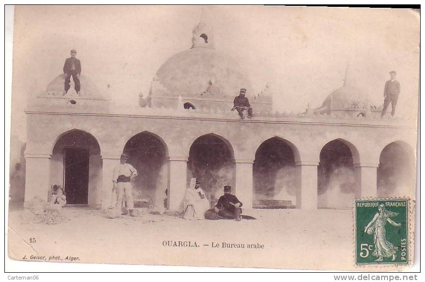 Algérie - Ouargla - Le bureau Arabe