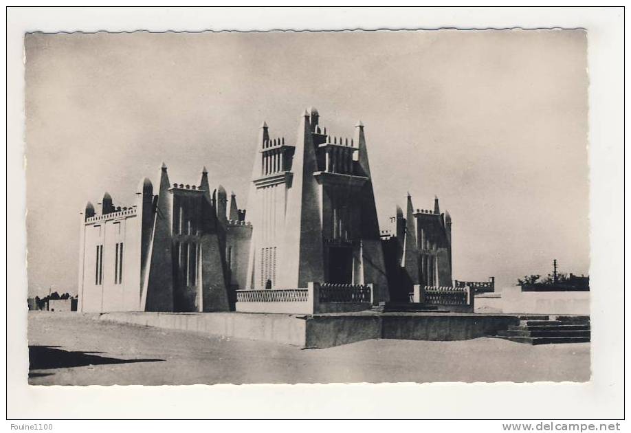 carte de ouargla ( sud contantinois ) entrée du musée saharien