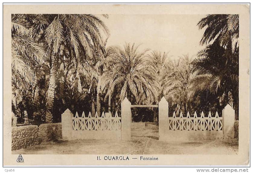 OUARGLA - LA FONTAINE