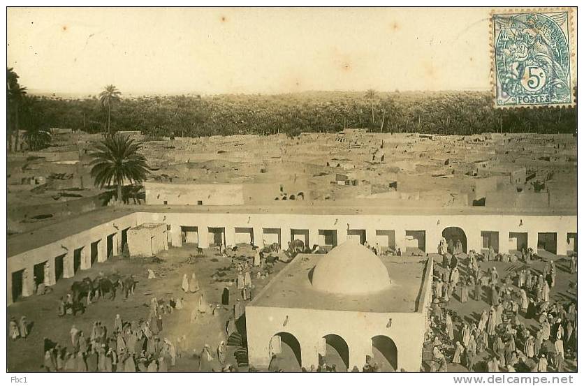 CPA Algérie - Ouargla - Carte - Photo sans légende