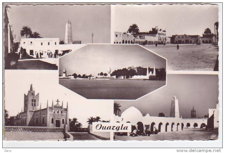 ALG.159/ OUARGLA - multivues - cpsm N° 1534