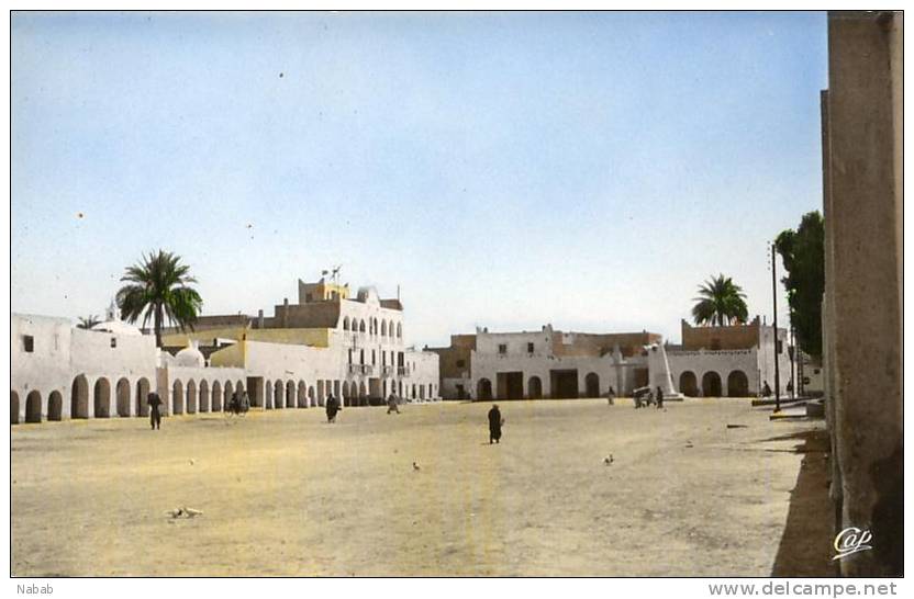 NK-DV 085-Algérie-Ouargla-Place de La Fantasia-Vrai Photo-