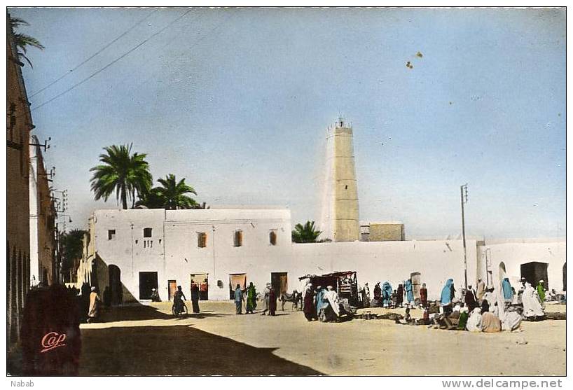 NK-DV 083-Algérie-Ouargla-Le Minaret-Vrai Photo-CAP-