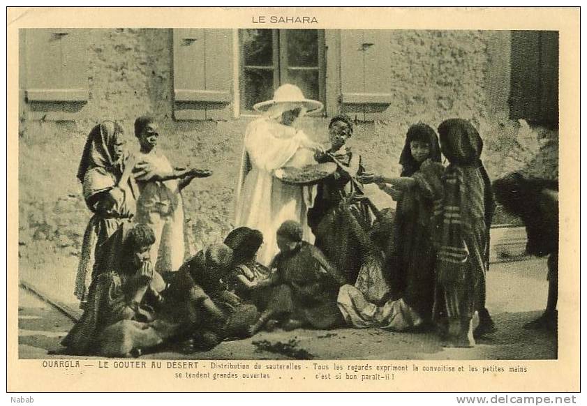 NK-DV 010-Algérie-Le Sahara-Ouargla-Le Gouter au Désert-Soeurs de N.D. d'Afrique-