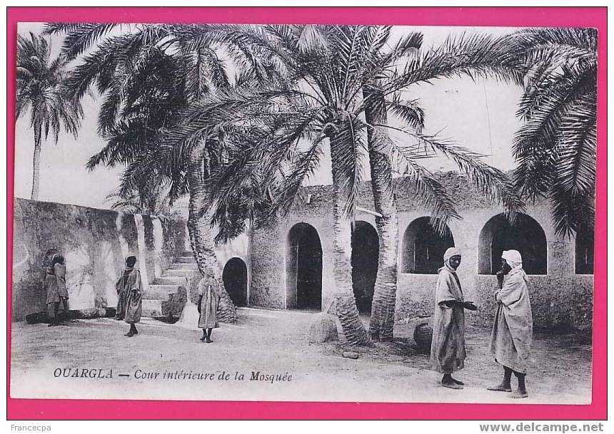 ALGERIE  1220    OUARGLA  Cour intérieure de la Mosquée